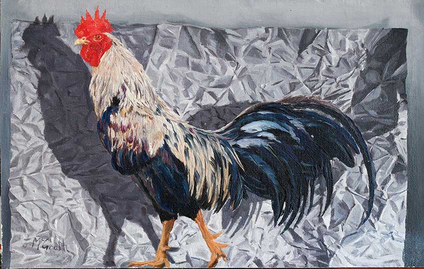 Rooster's Shadow by James McGrath 