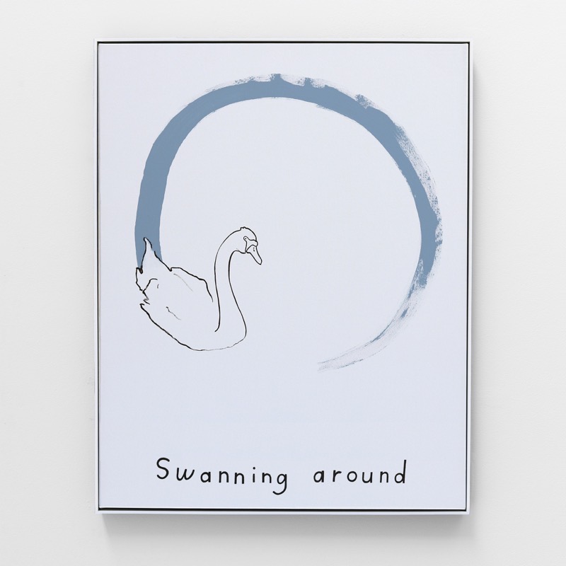 Swanning Around (1) by Kenny Pittock 