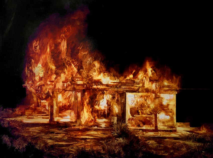 Burning House (Study 4) Gardiner