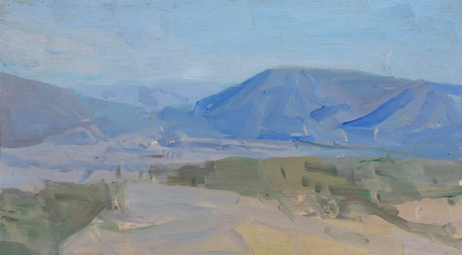 Sketch (Mt Noughton) 2014 no. 1 by Chris Langlois 
